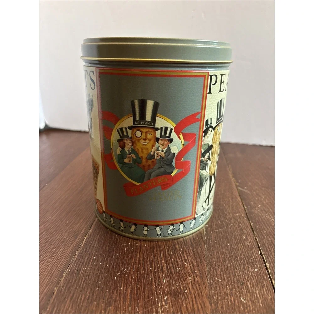 Vintage Mr. Peanut 1898 Tin‎ Planters